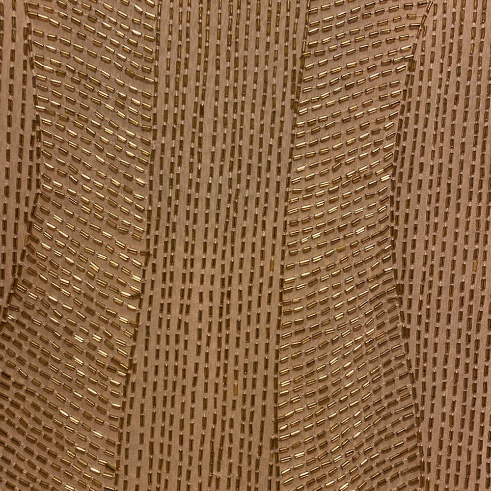 ASOS Gold Textured Dress - Picture 2 of 13